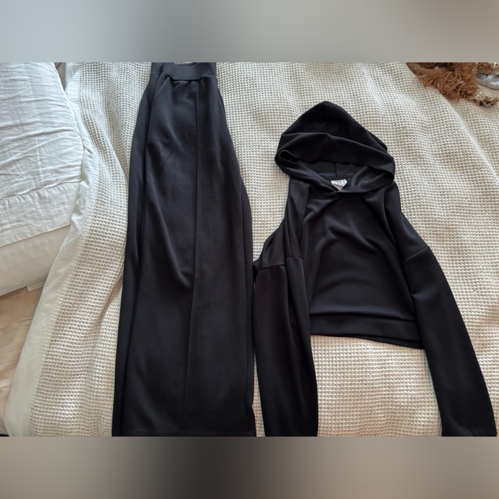 Amazon Black Jumpsuit with Tapered Legs